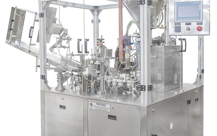 Automatic Double Head Linear Tube Filling Machine