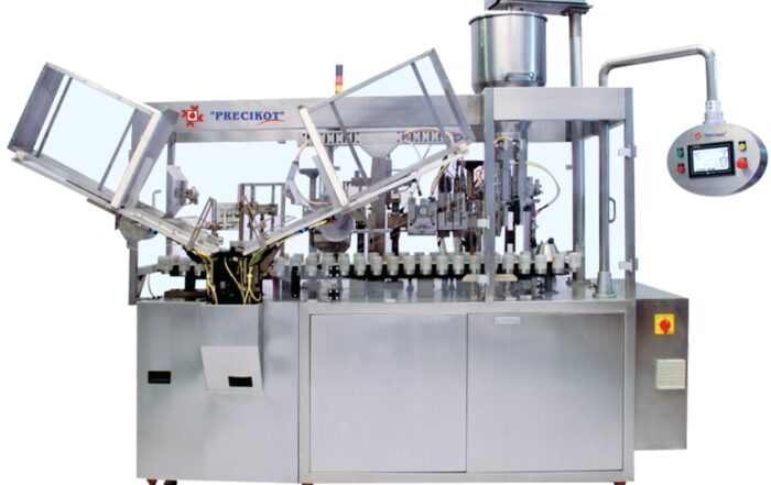 Double Head Linear Tube Filling Machine